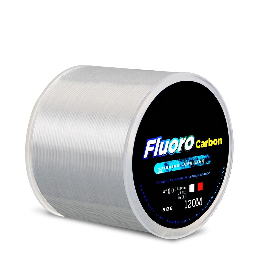 2Pcs 120M Nylon thread multicolor Fishing Line Wear-resistant Line Sea fishing