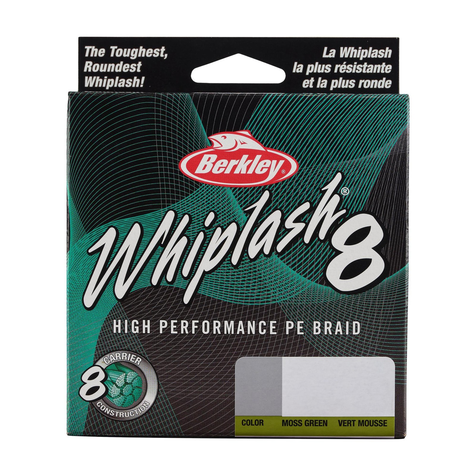 Berkley Whiplash 8 Braided Mainline – Pike Carp Cod Bass Lure Sea Fishing Line