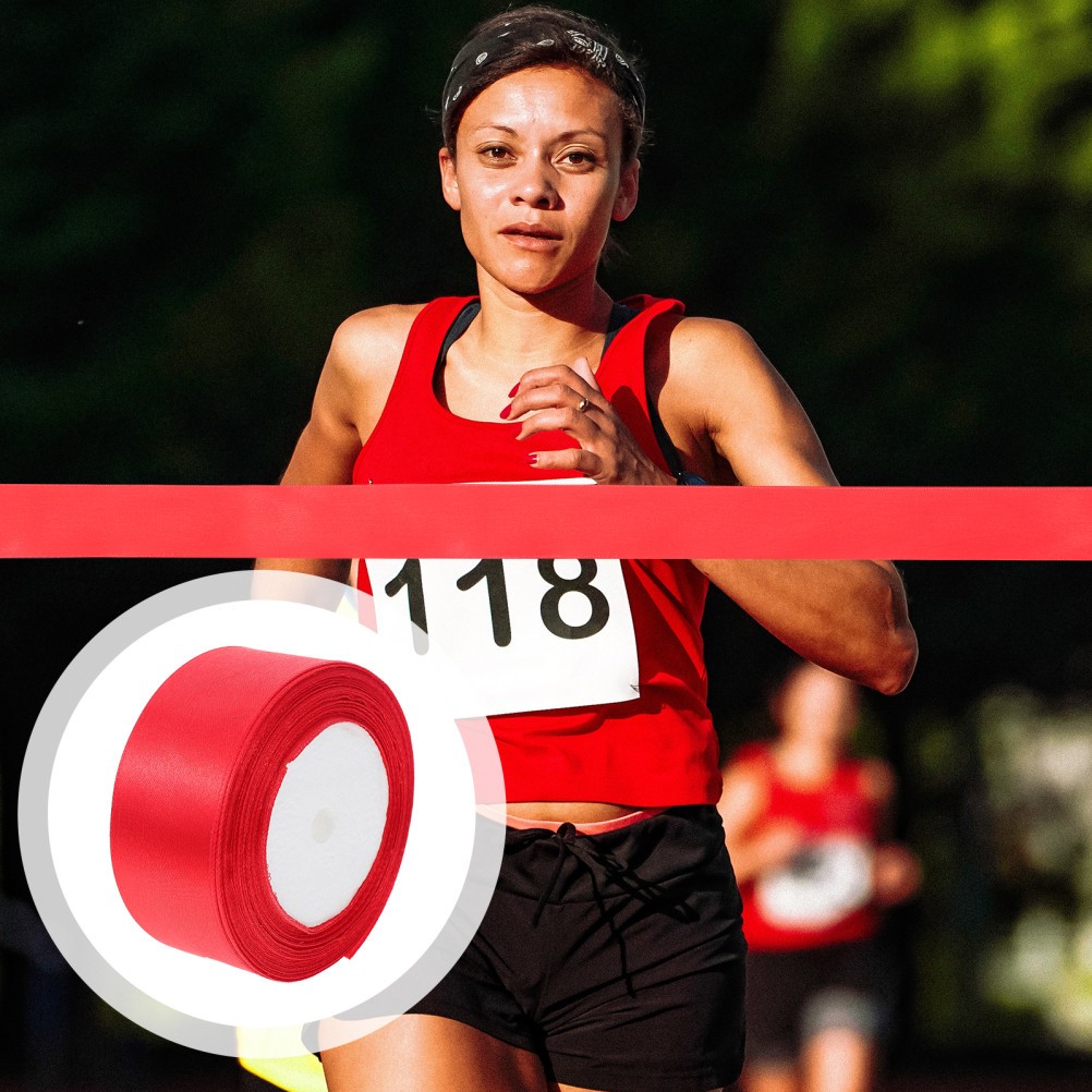 1 Roll of Athletics Finish Line Monofilament Fishing Line Red Sturdy Finishing