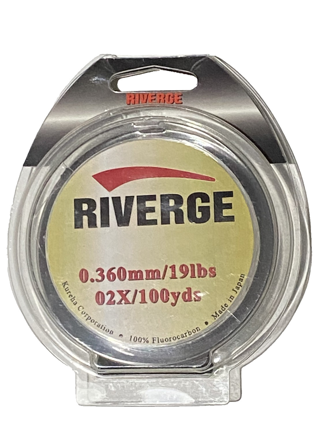 Flourocarbon Tippet Material Riverge 19lbs 100yd spool