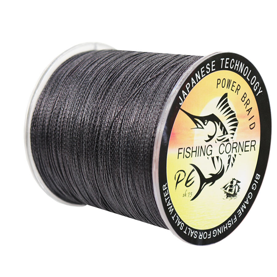 4Strands PE Braided Fishing Line 500M Multifilament Colored Carp Fishing Line