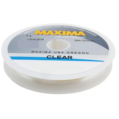 Maxima Clear Monofilament Leader Material