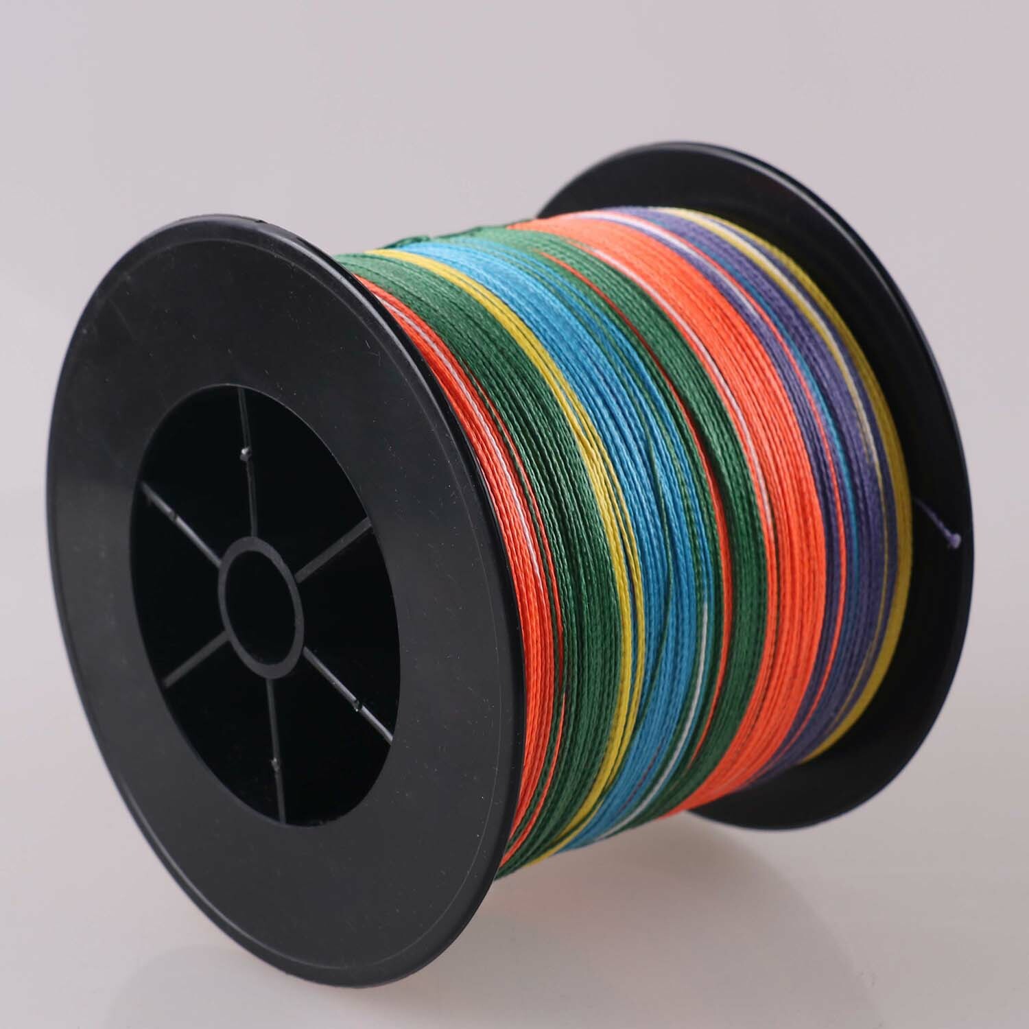 16 Strands 100M-2000M Multi-color Hollow Core pe Dynema Braided Sea Fishing Line
