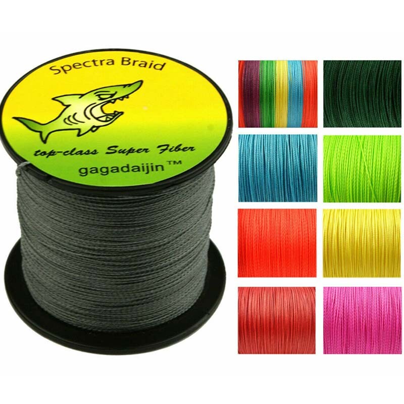 GA 300M Sea Braided Fishing Lines 4/8 Strands Strong Testing Line 10-300 Pounds
