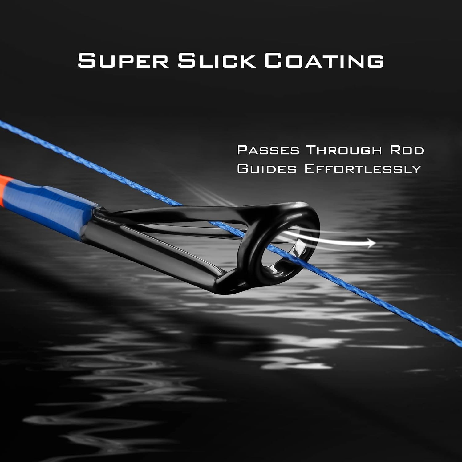 Durable SuperPower Braided Fishing Line – 30lb, 300 Yards, Ultra Small Diameter