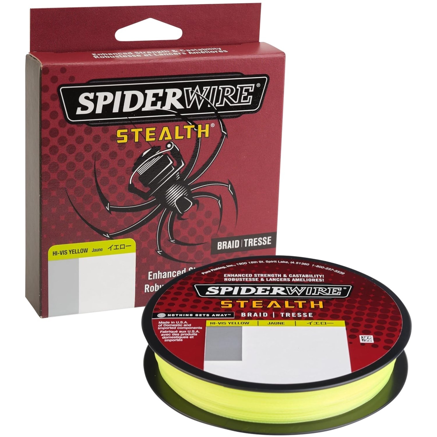 Stealth Translucent Fishing Line – Dyneema, High Visibility