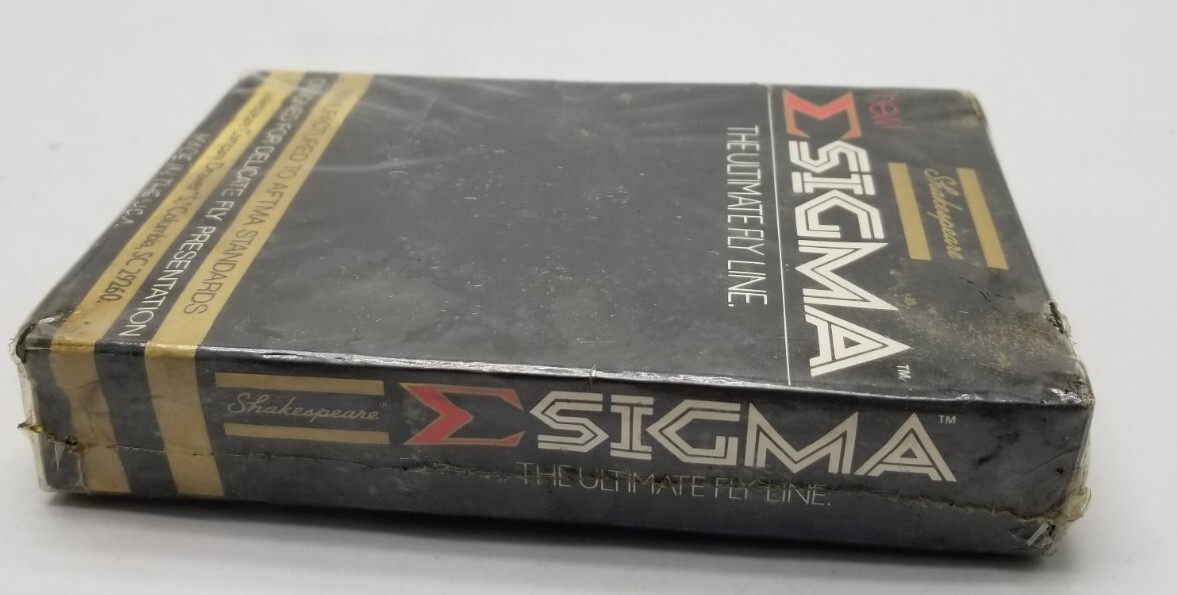 Shakespeare Sigma Ultimate Fly Fish Line #4370 L6S Black 25 Yards New Old Stock
