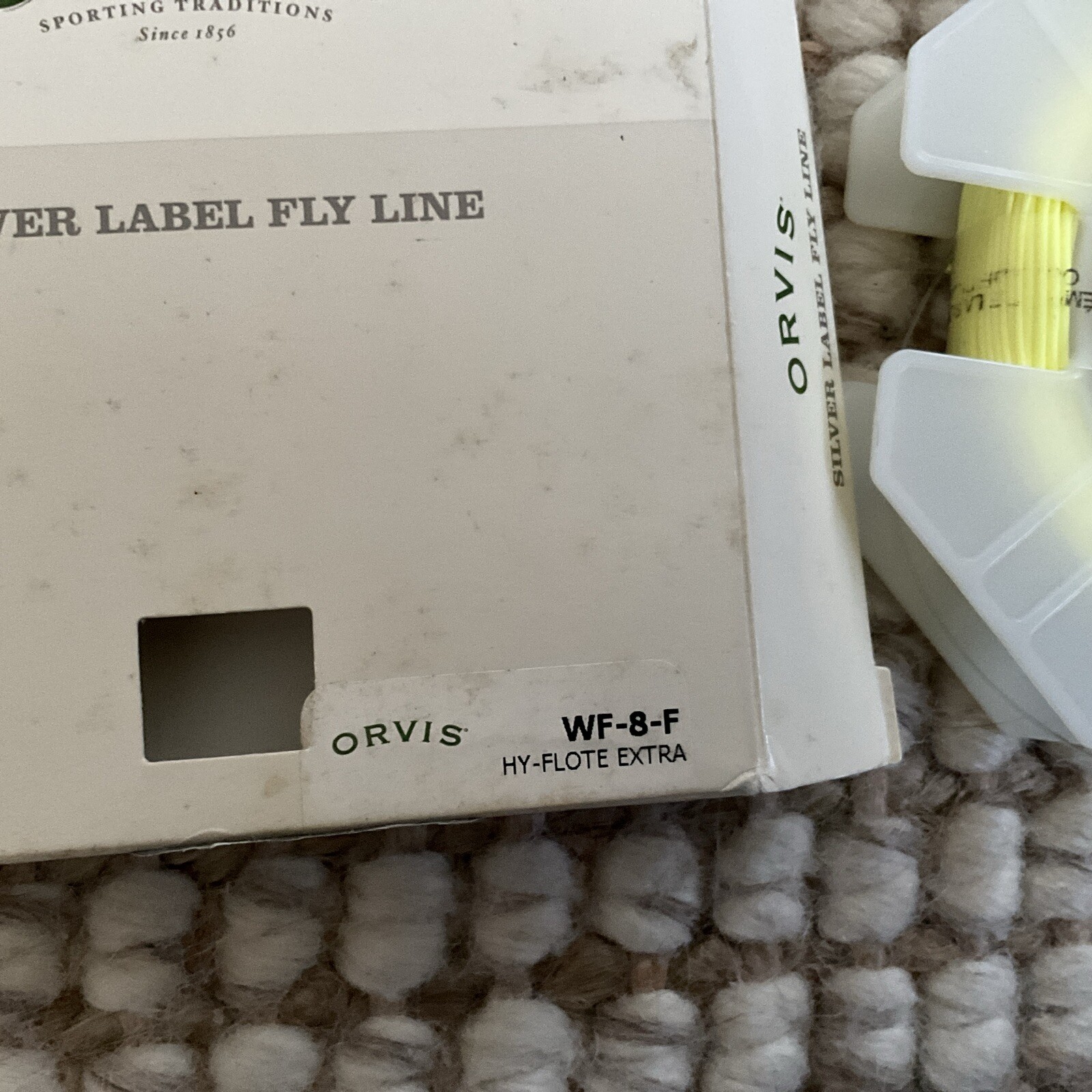 Orvis Silver Label HLS Hy-Flote Extra WF-8-F Fly Line Pale Yellow 80 Ft