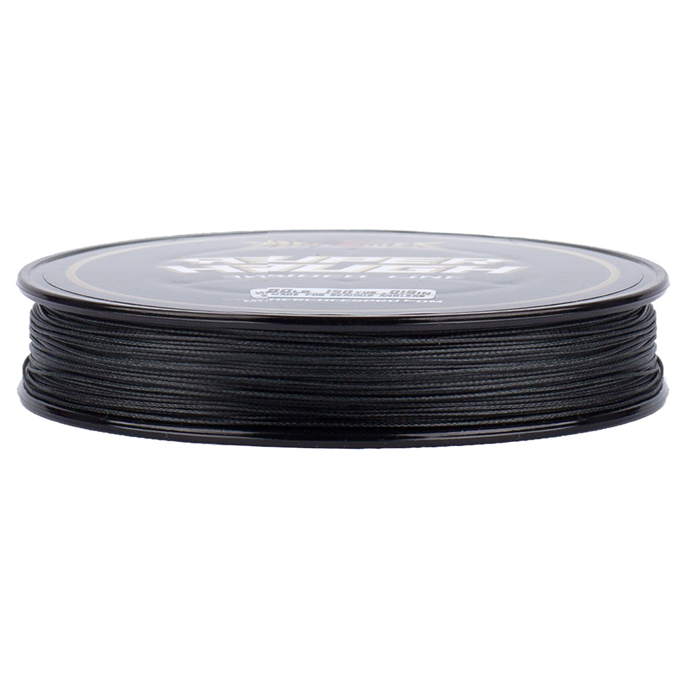 HERCULES SUPER TOUGH Black PE Braided Fishing Line 4LB-160LB 4/8 Strands