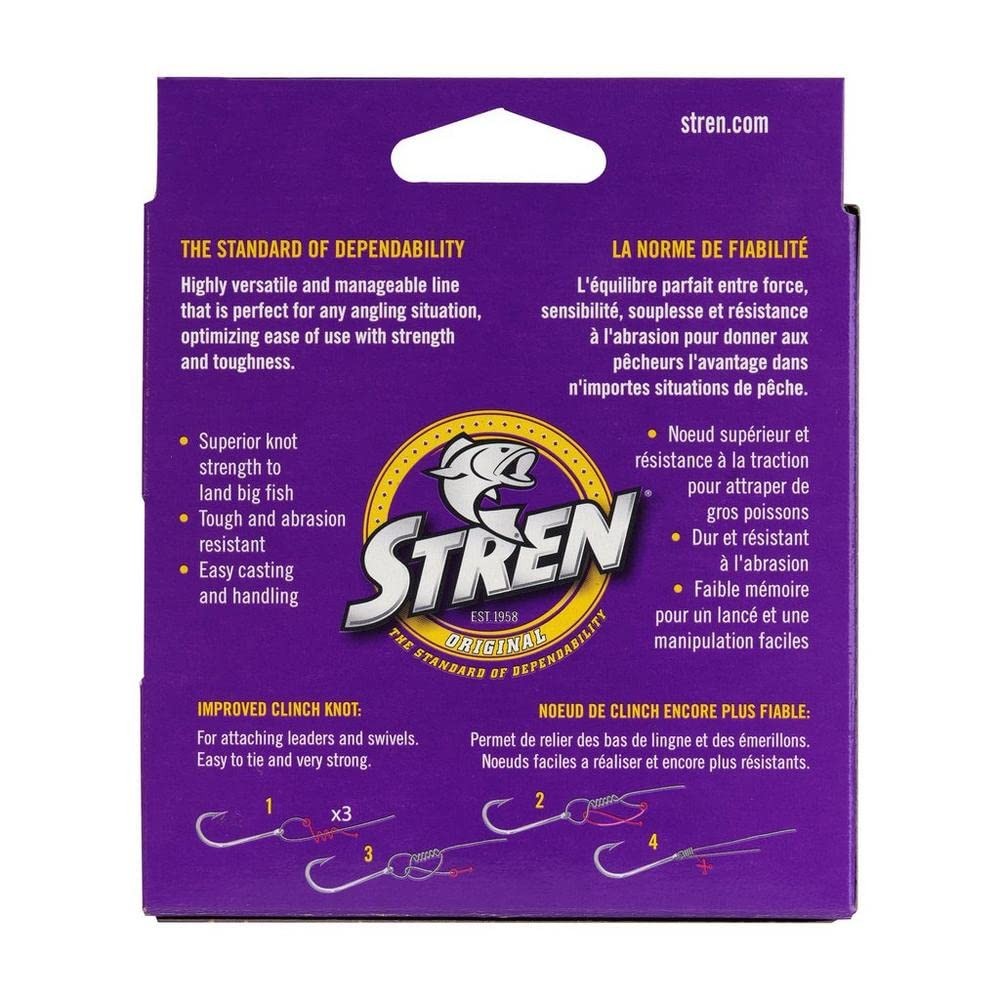 Stren Original®, Hi-Vis Gold, 6lb | 2.7kg Monofilament Fishing Line, Suitable…