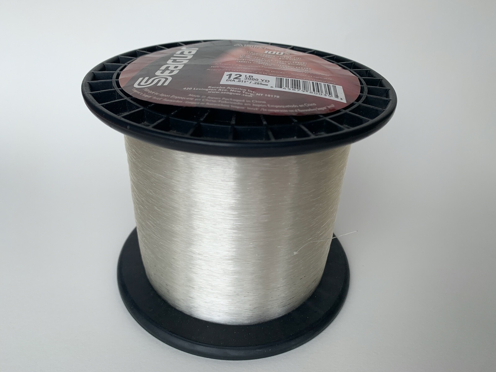 Seaguar Abrazx 100% Fluoro Fishing Line 3000 yd. Multiple line weights available