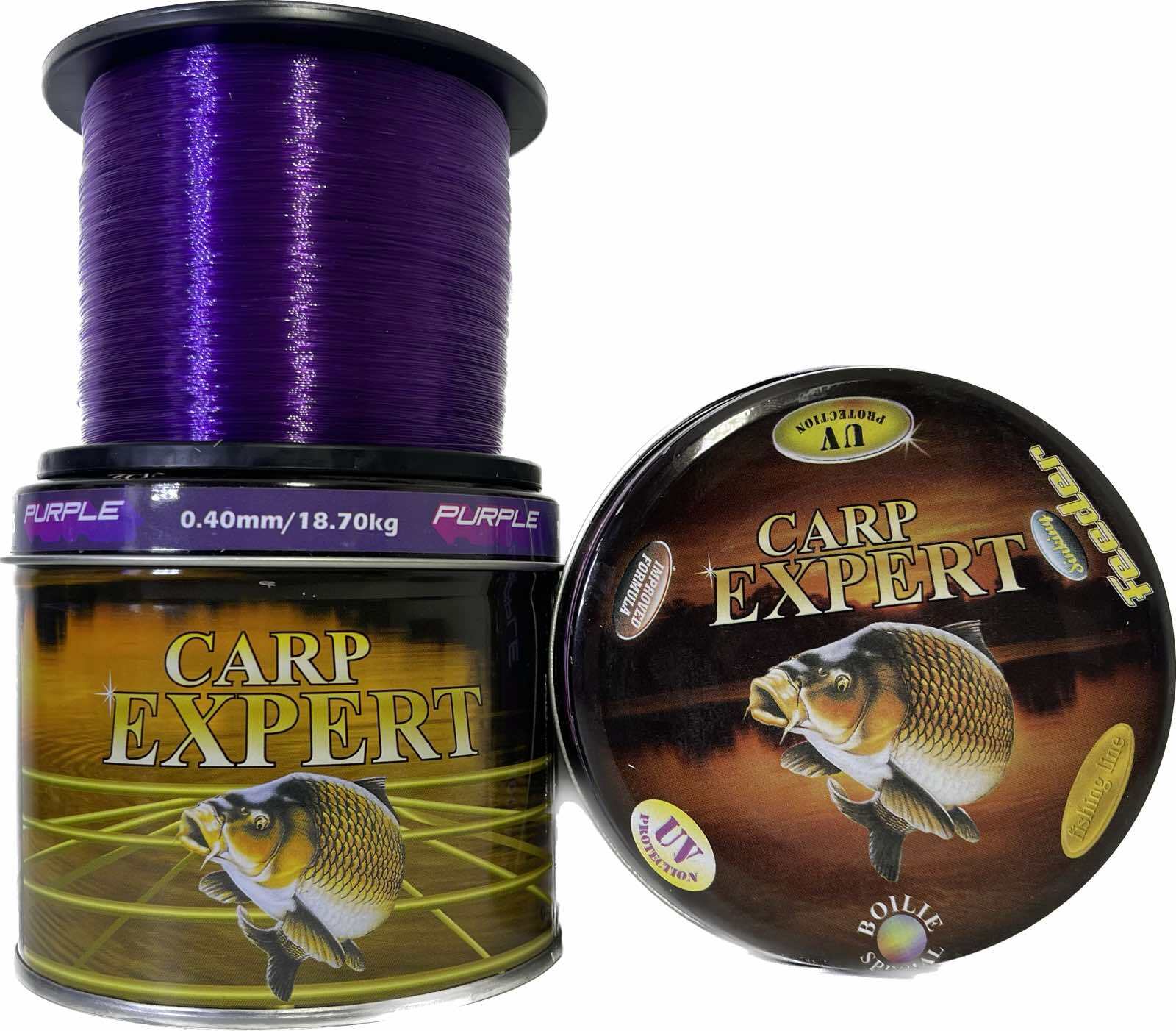Carp Expert UV Purple Fishing Line 1100 yards / 1000 meters