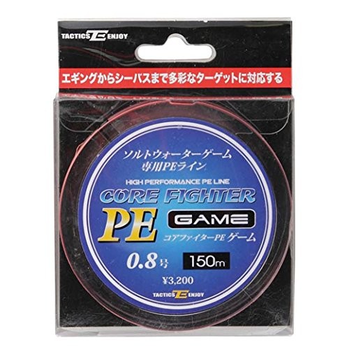 PRO MARINE Super Core Fighter PE Line 150m #0.6 4.2kg Multicolor from Japan