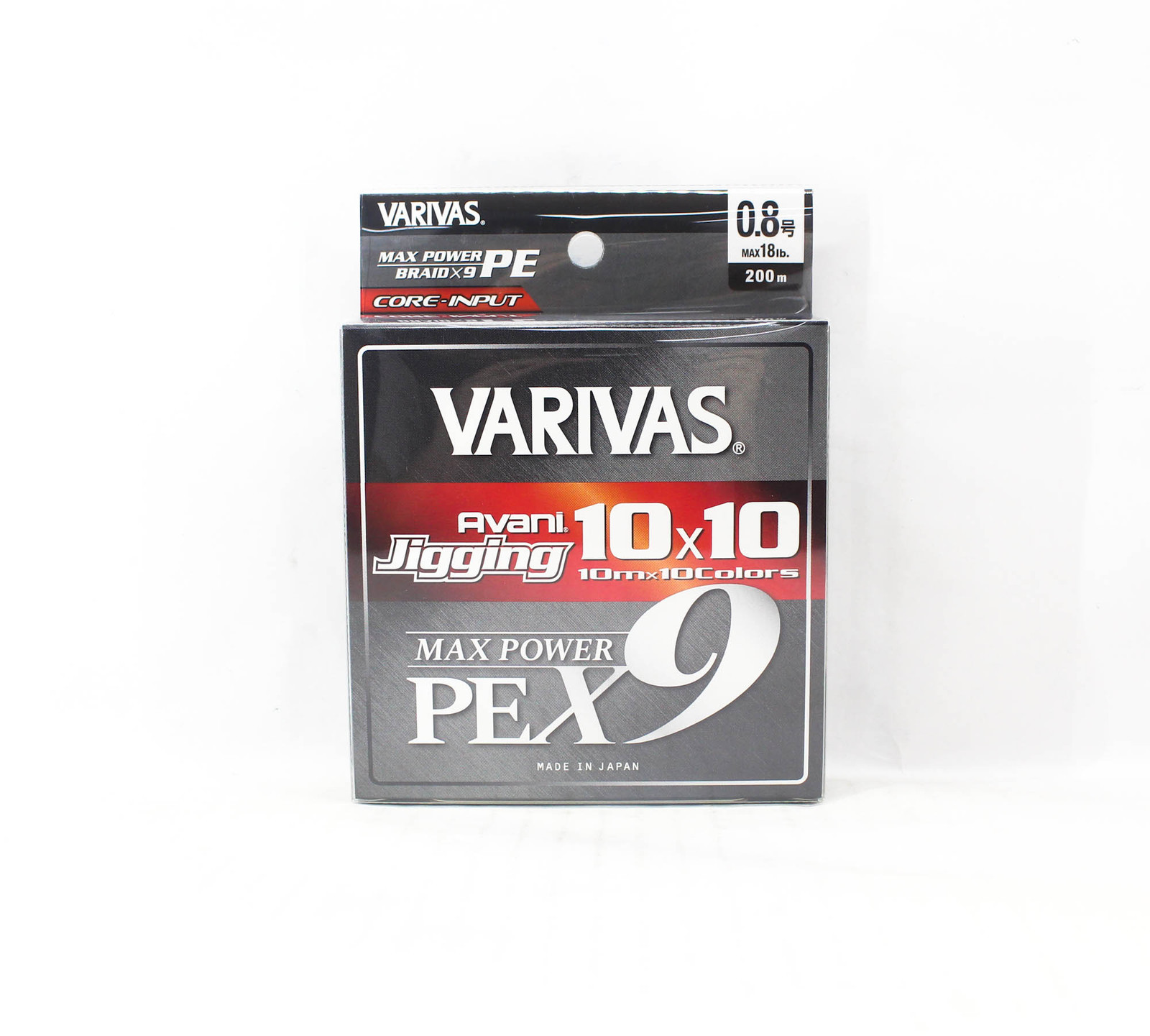 Varivas P.E Line Avani Jigging Max Power 10×10 X9 200m P.E 0.8 18lb (8645)