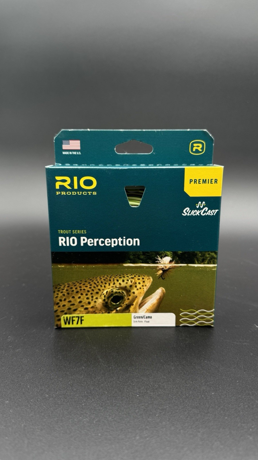 RIO Products Premier Trout Series RIO Perception WF7F Green/Camo