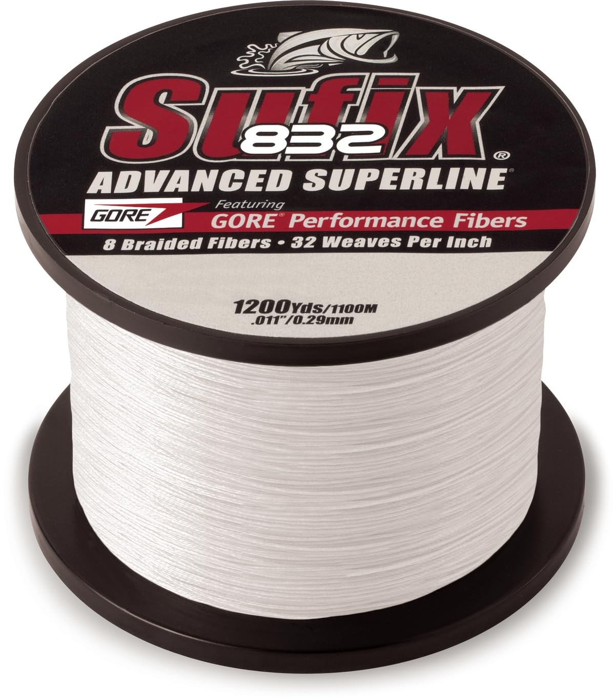 832 Braid 80 lb Ghost – 1200 Yds