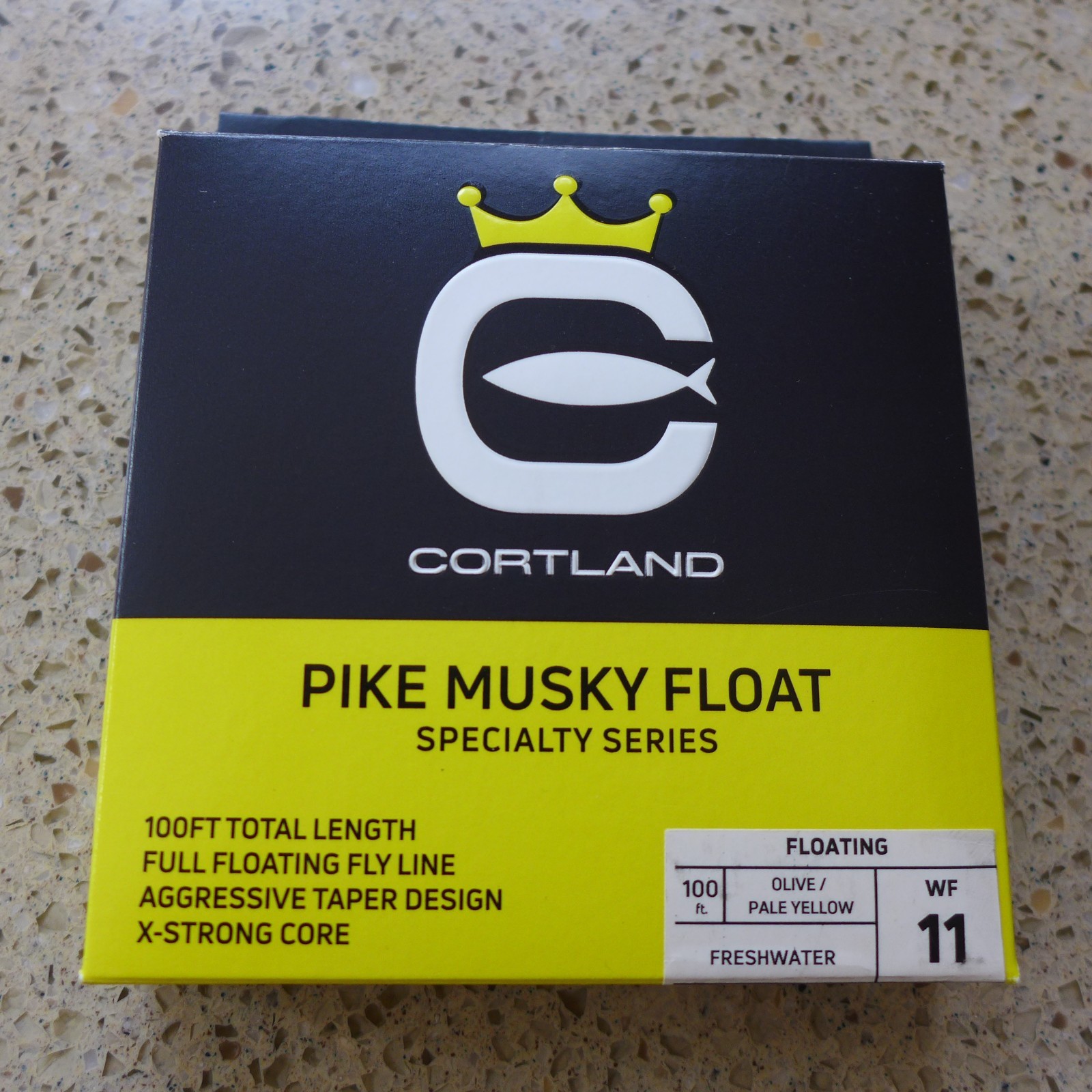 Cortland Pike Musky Float Fly Line, WF 11, 100 ft.