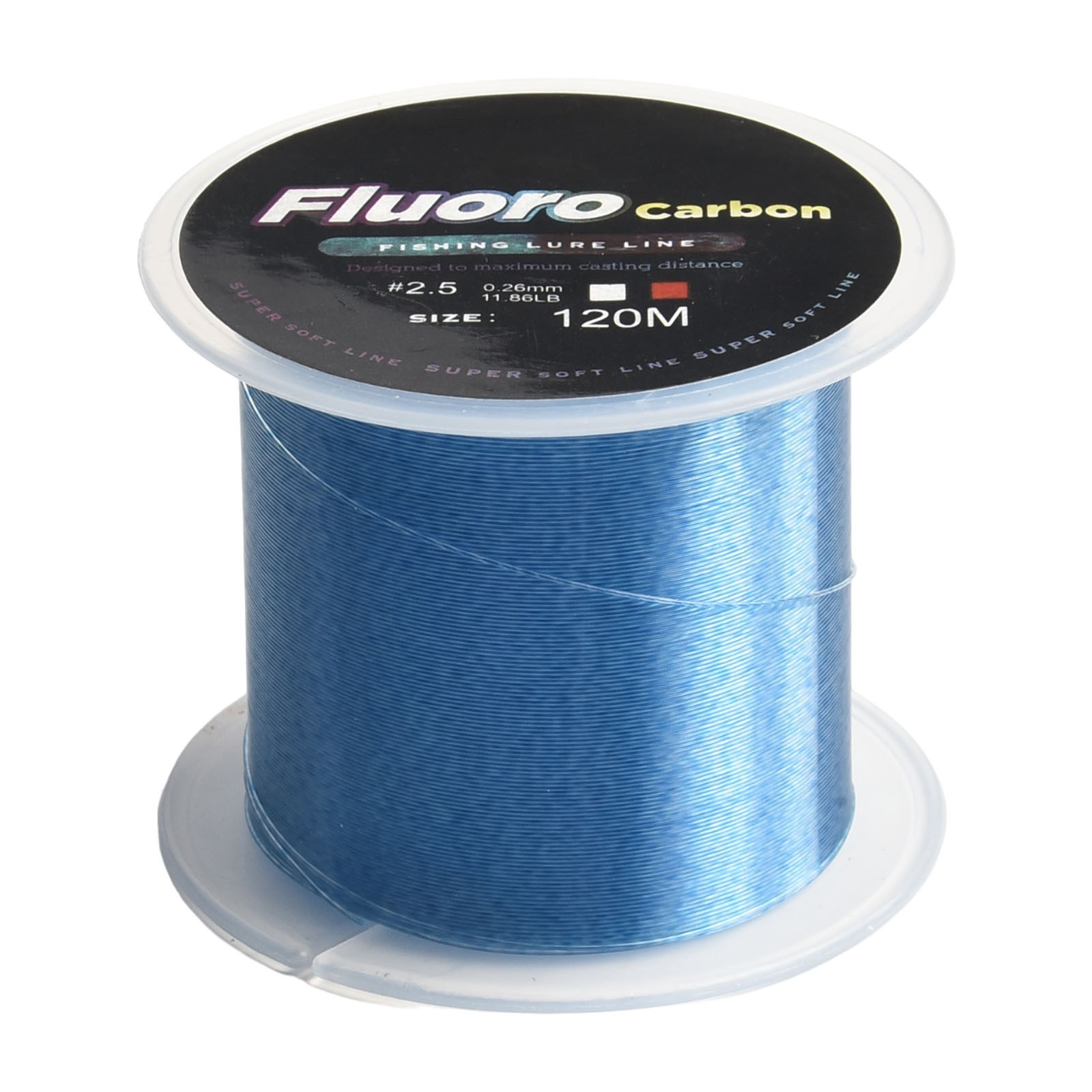 120M Fluorocarbon Fishing Lure Line Material for Maximum Durability (0 8#)