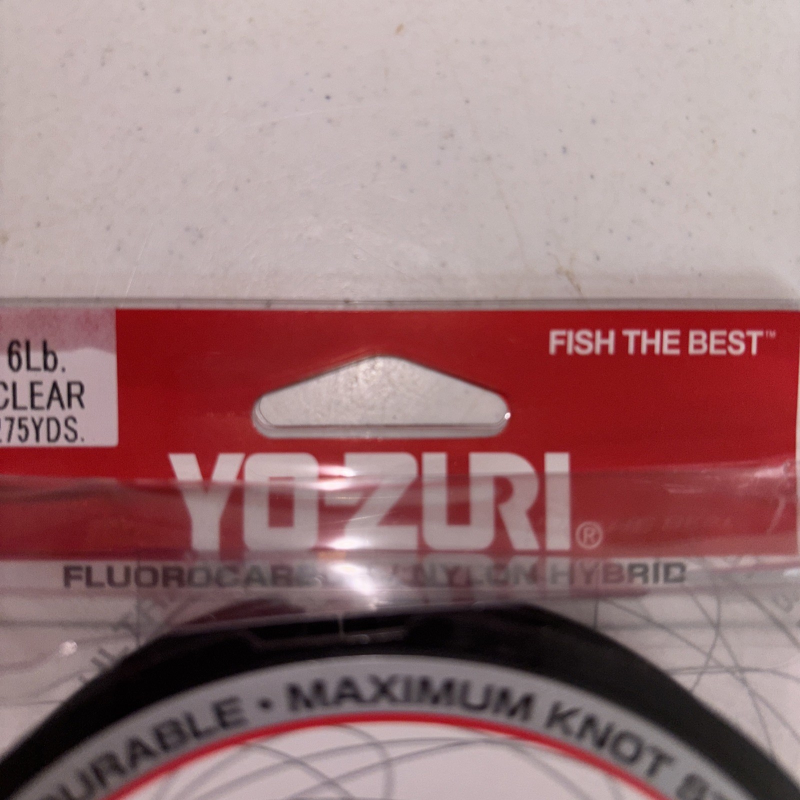 Yo-Zuri Hybrid Clear 275 Yds. -6 Lbs. Nylon Mix- Fishing Line Fluorocarbon