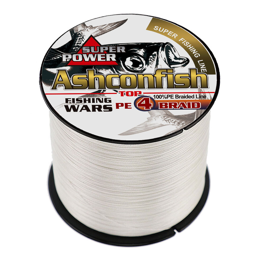 Ashconfish 300m/328yds Braided Fishing Line 6lb-100lb Extreme Braid Multi colors