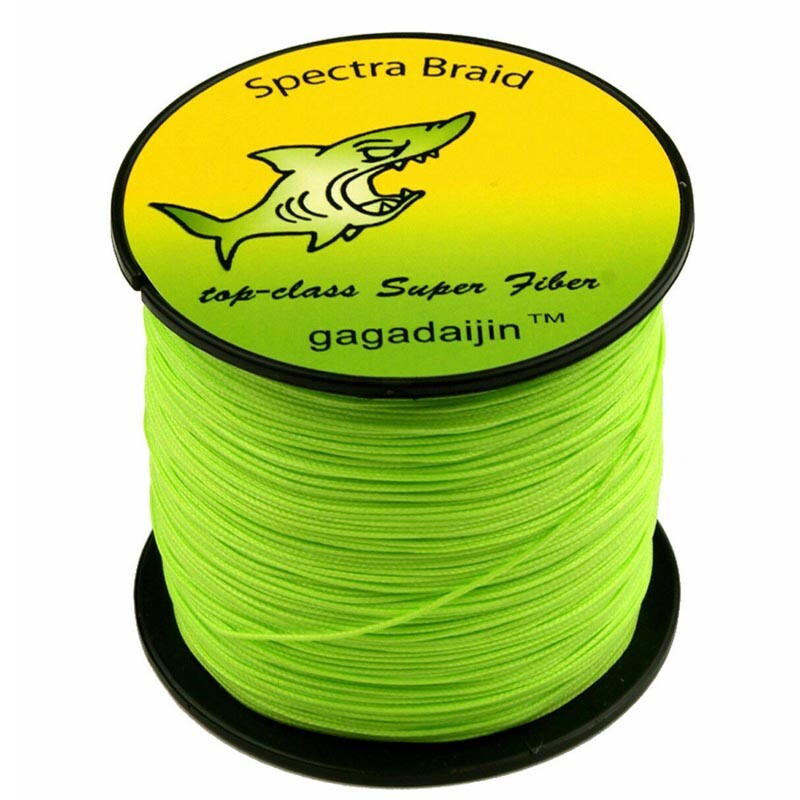 100M/300M/500M GA 8 Strands Braided Sea Fishing Line Strong Loading 130LB-300LB