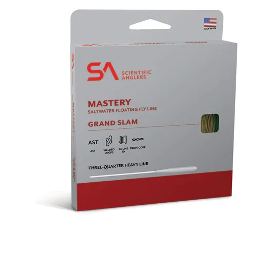 SCIENTIFIC ANGLERS MASTERY GRAND SLAM WF-10F #10 WT SALTWATER FLOATING FLY LINE