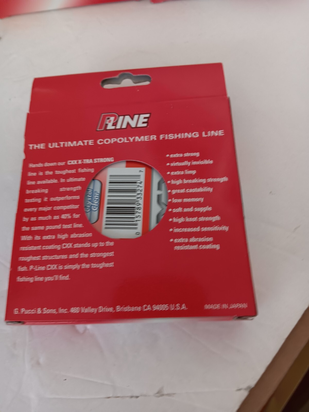 P-Line CXX X-Tra Strong Mono Filler Spool 10lb 300yd Crystal Clear (Lot of 3)