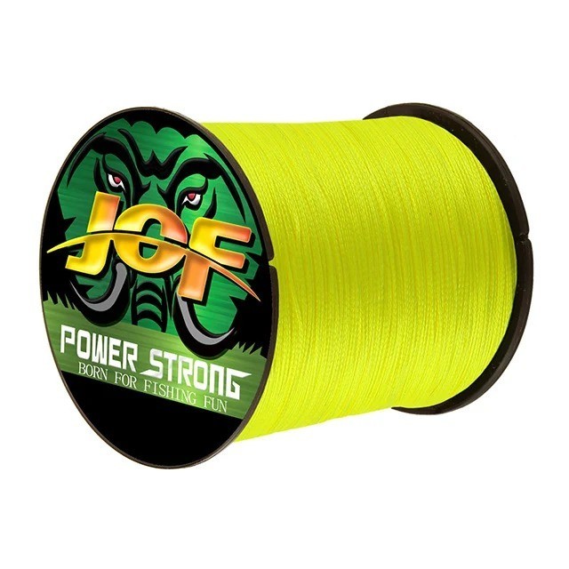 JOF 4 Strands Fishing Line 300/100M Braided PE Fishing Strong Fishing Line Multi