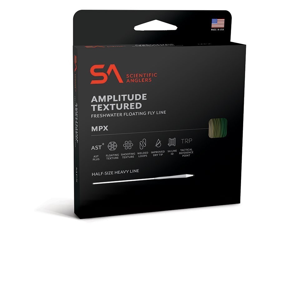 SCIENTIFIC ANGLERS AMPLITUDE TEXTURED MPX FLOATING FRESHWATER FLY LINE ALL SIZES