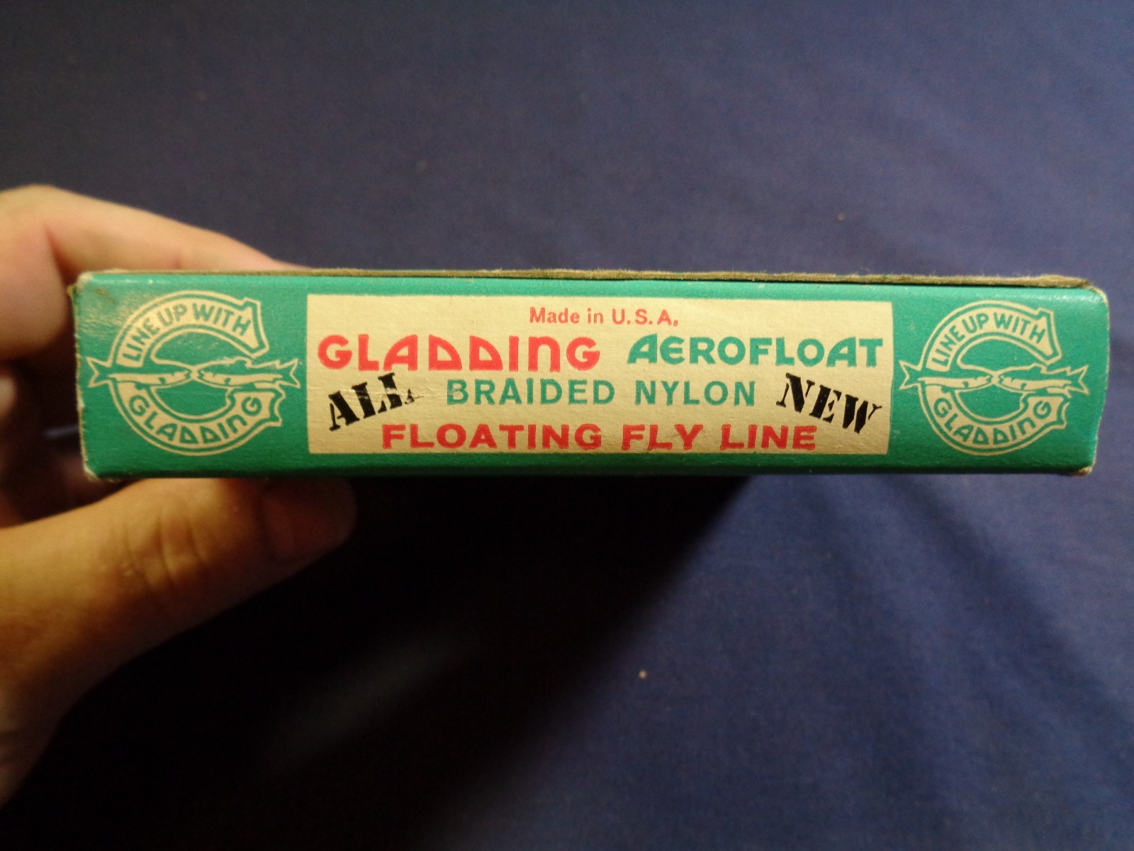 Vintage Floating Fly Line “GLADDING AEROFLOAT” Size C Green L-5-F