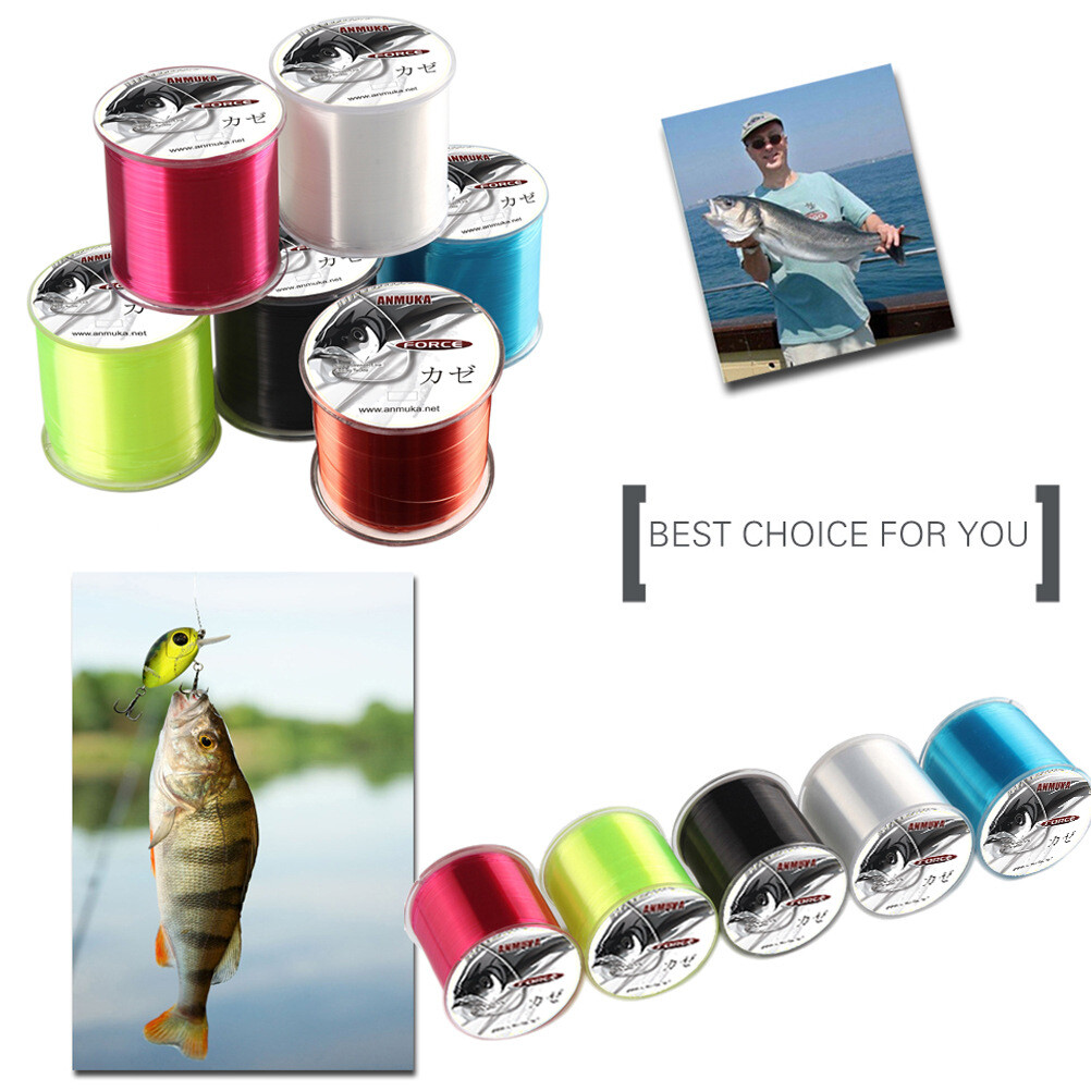 500m Nylon Fishing Line Monofilament Line Fishing Cord For Saltwater Fishing