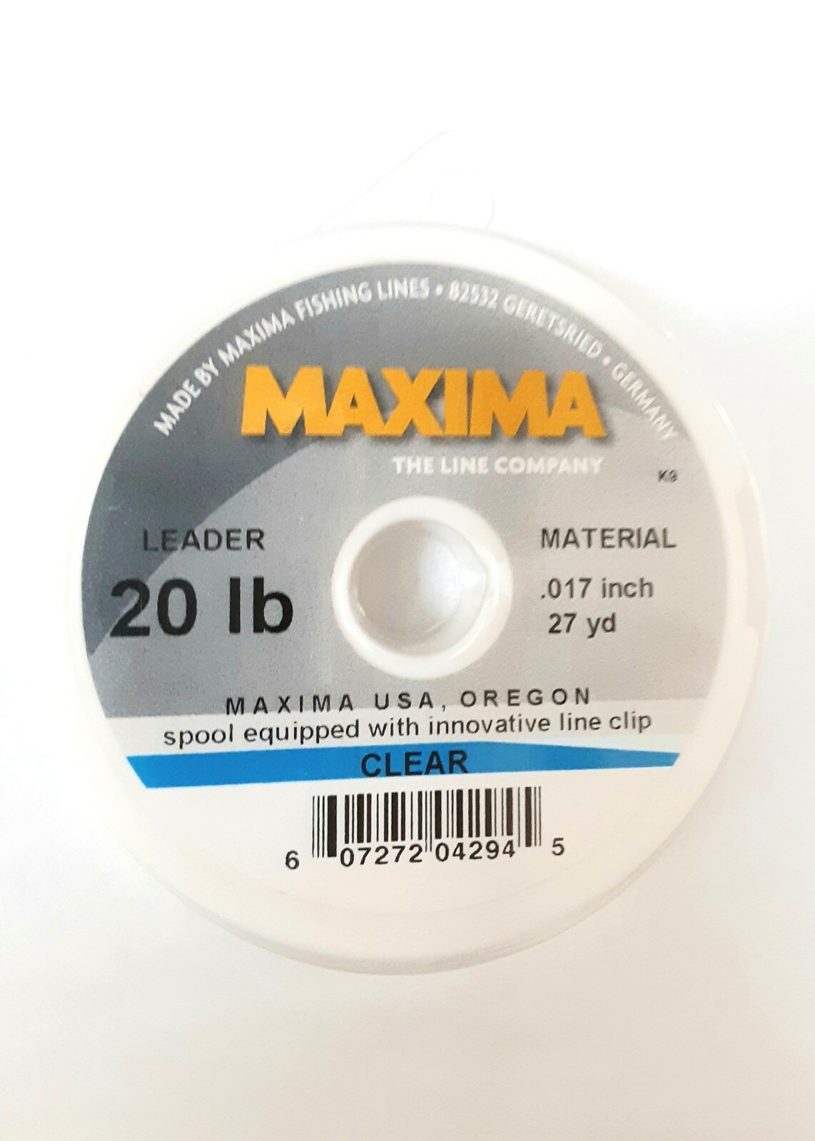 Maxima Leader 27yd Spool Clear