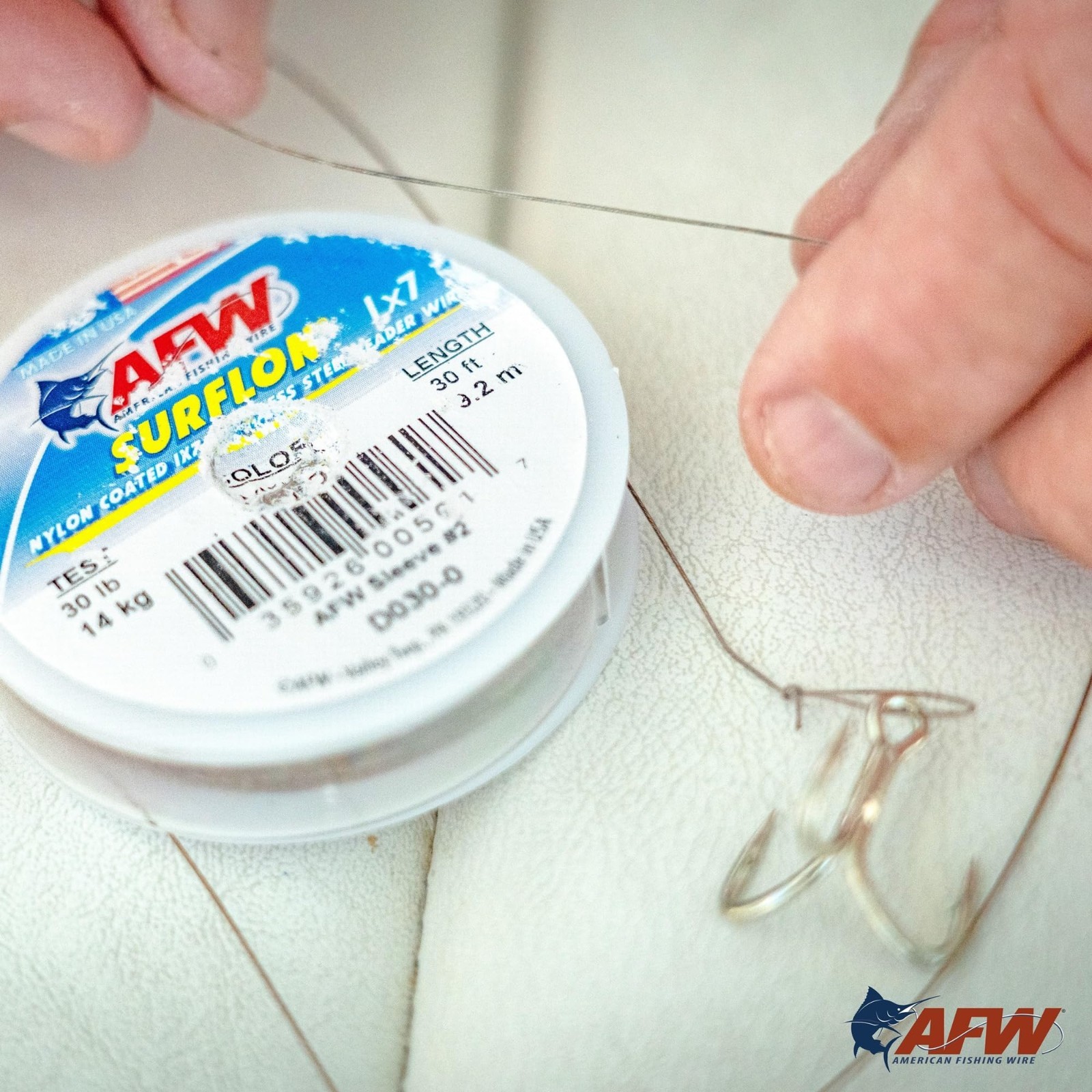 Nylon Coated Stainless Steel Wire Leader – Saltwater Fishing Line 10lb-250lb Tes