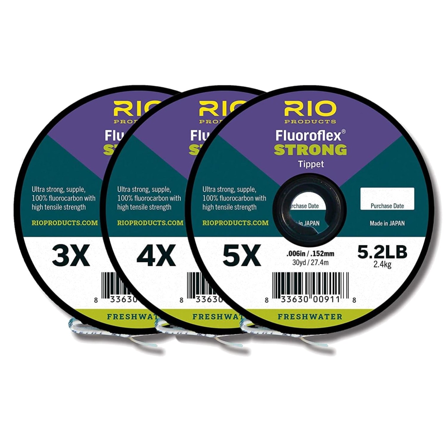 Fly Fishing Fluorocarbon Tippet Bundle