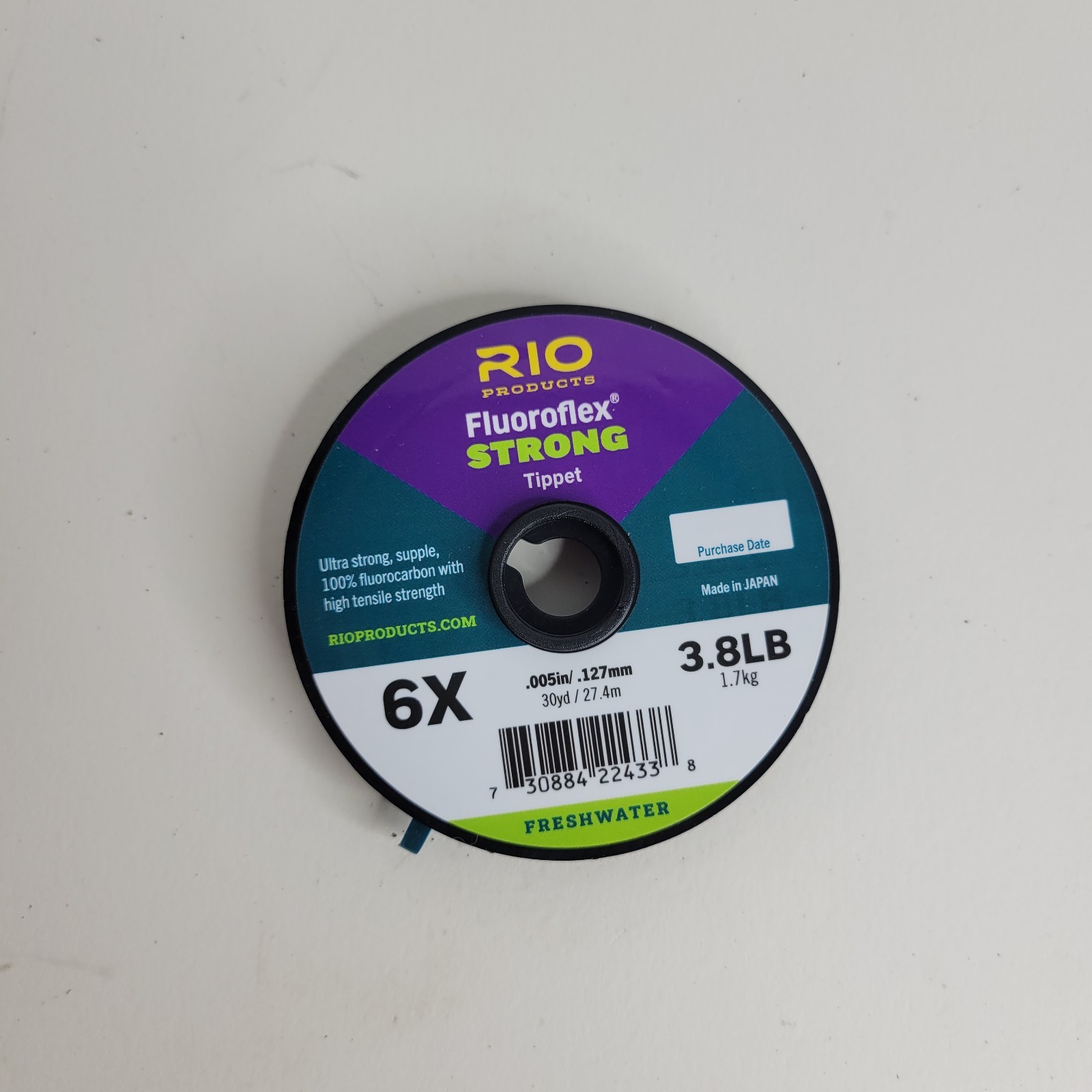 Rio Fluoroflex Strong Fluorocarbon Tippet 30 Yards 6x 3.8lb