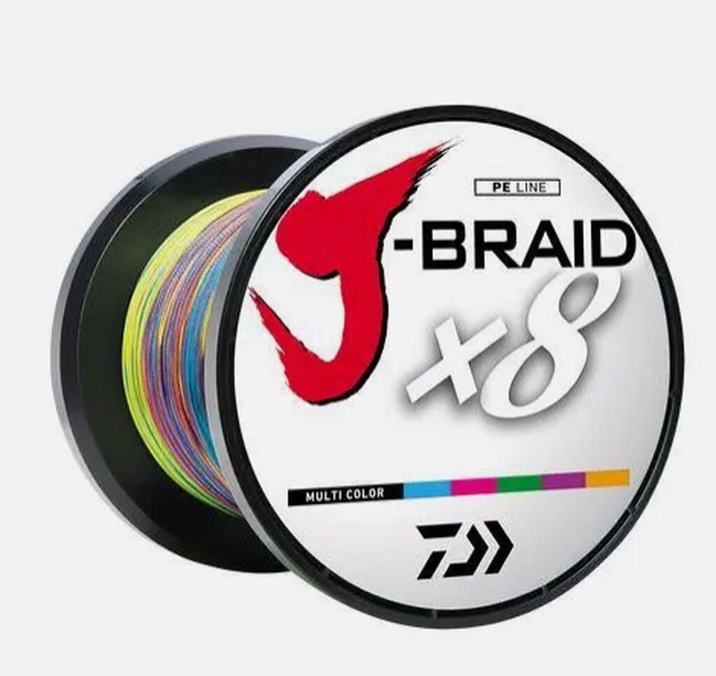 DAIWA J-Braid x8 Grand Multi Color 3300 yards