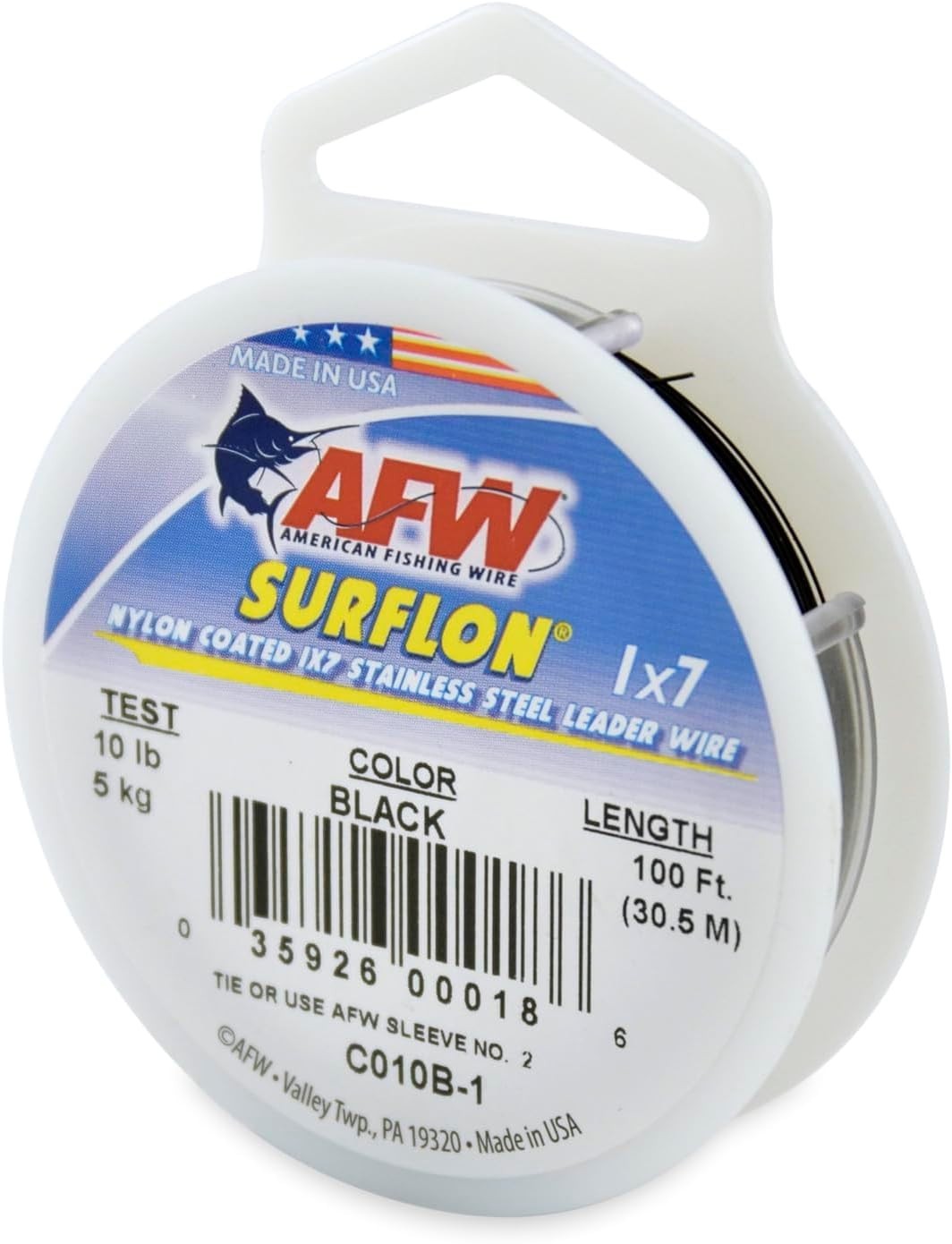 Surflon Nylon Coated, Stainless Steel, Leader Wire, Fishing, For Saltwater