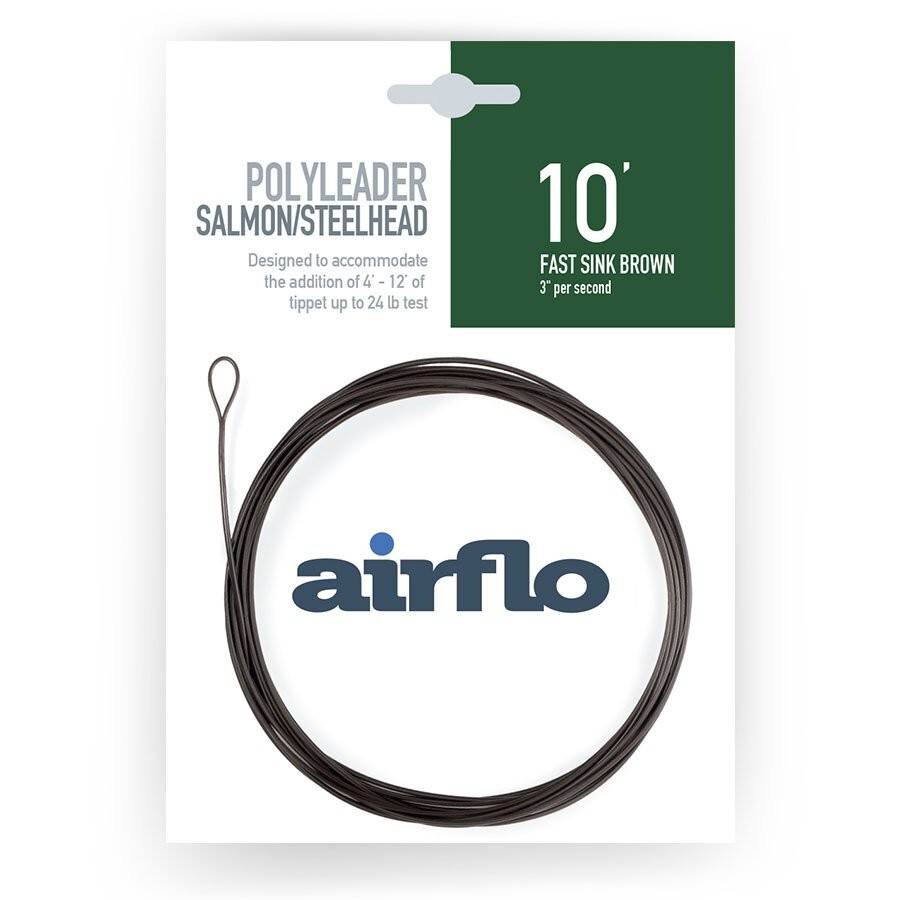 Airflo Salmon / Steelhead Polyleader – 10′ Fast Sink – New