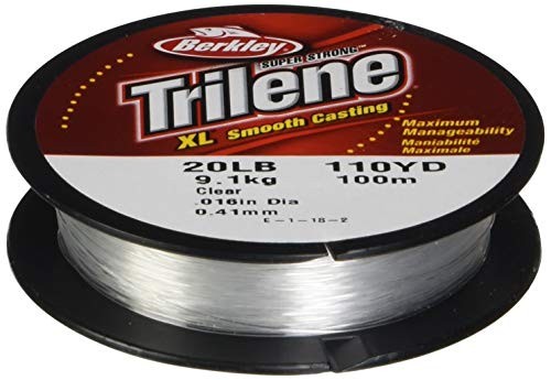 Berkley Trilene Smooth Monofilament Fishing Spools 8 Pound X Large Clear XLPS815