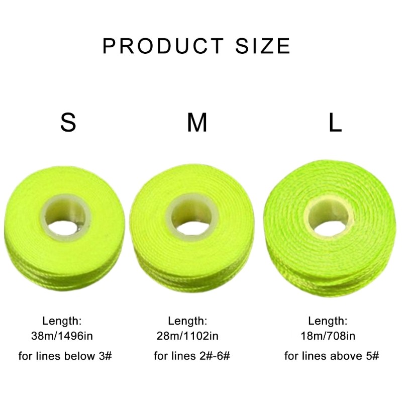3 Rolls Rock Fishing Cotton Knot Line Wear Resistant Cotton Knot Stop Line