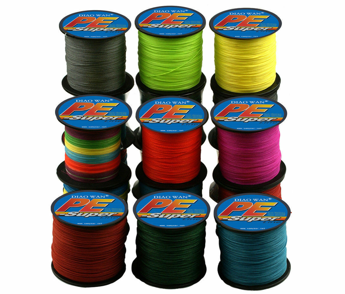 300M PE 4/8 Strands Braided Sea Fishing Line Max Loading Capacity 10-300LBS_BS