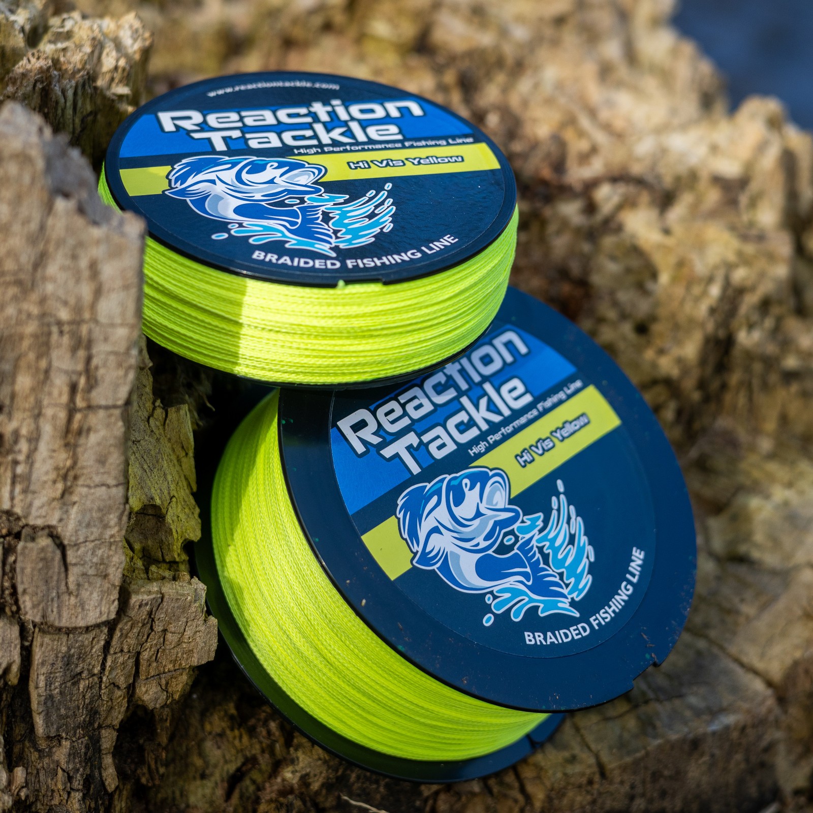 Reaction Tackle Braided Fishing Line- Various Sizes and Colors