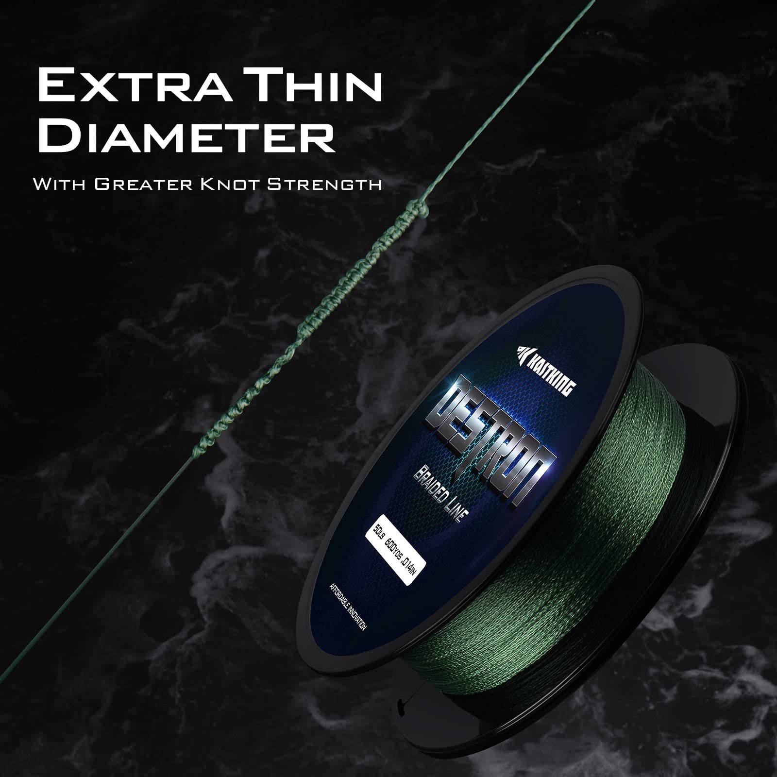 Ultra-Thin Braided Fishing Line – Abrasion Resistant, High Knot Strength, Zero S