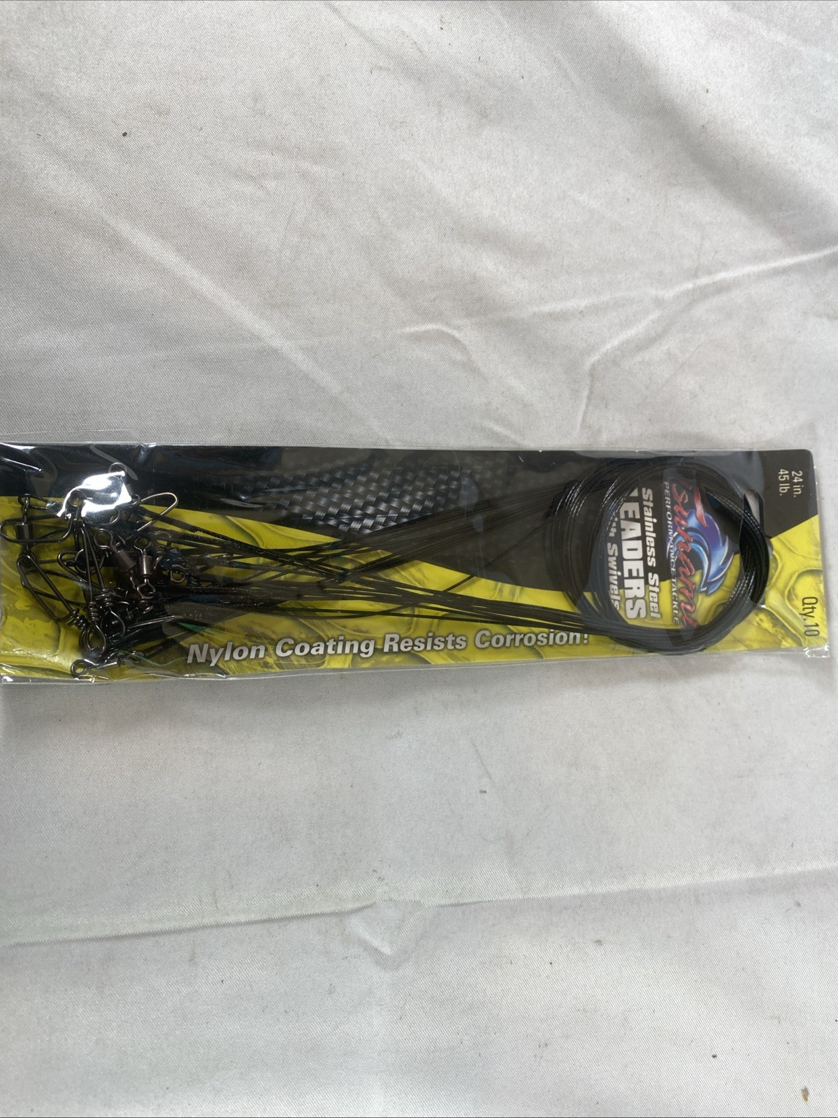 Tsunami Stainless Steel Wire Leader 3-10pk Coastlock Snap [12-24in, 20-45lb]