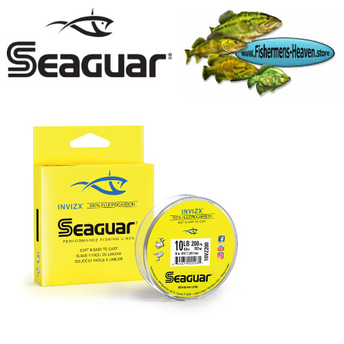 Seaguar – Fluorocarbon – INVIZX 10LB Test – 200 Yard Filler Spool ( 10VZ200 )