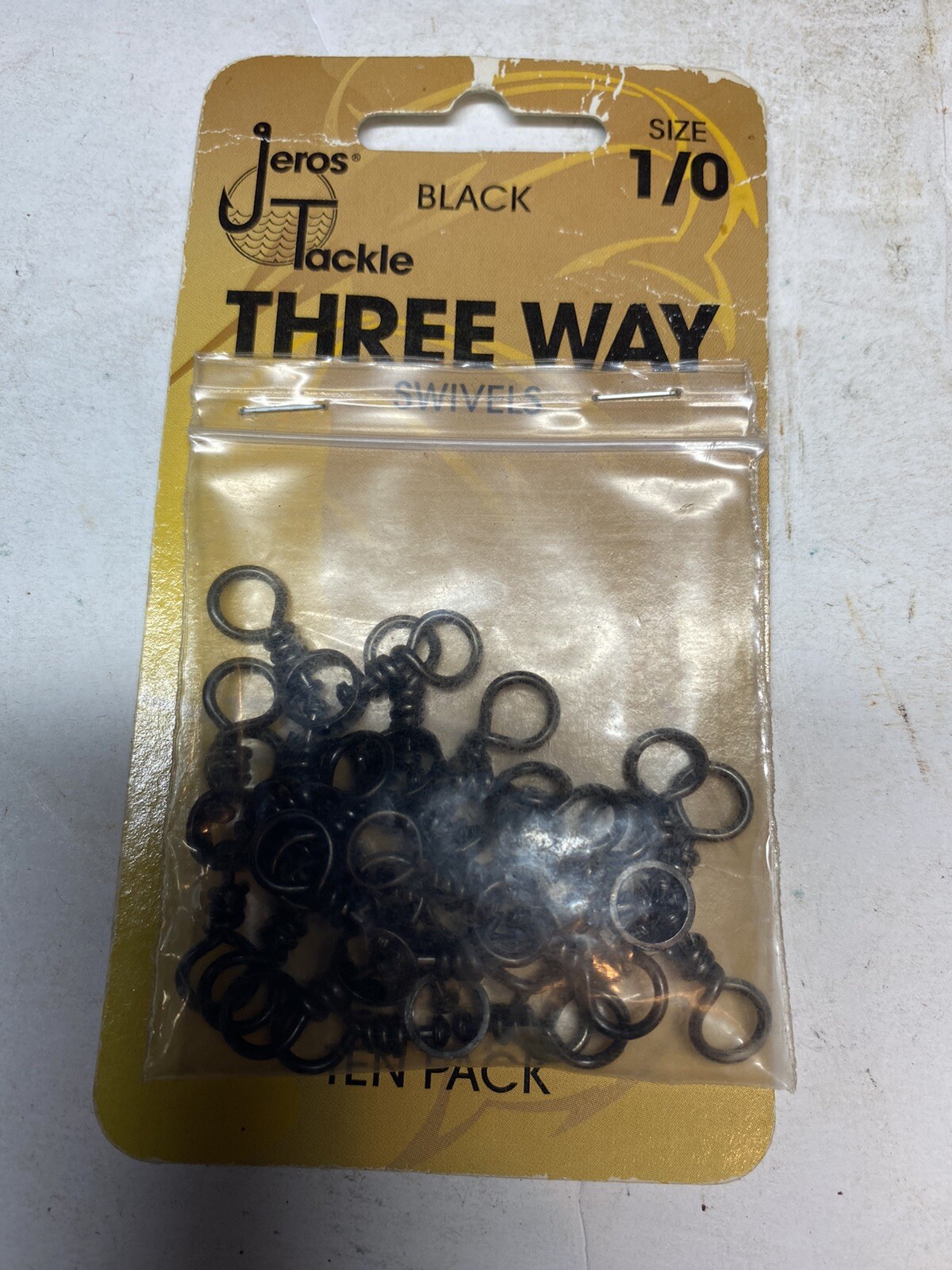 Vintage Jeros Tackle Coastlock Swivels Size 1/0