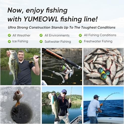 Thinner Braided Fishing Line, Ultra-Strong X4-4lb-164yds-0.05mm Moss Green
