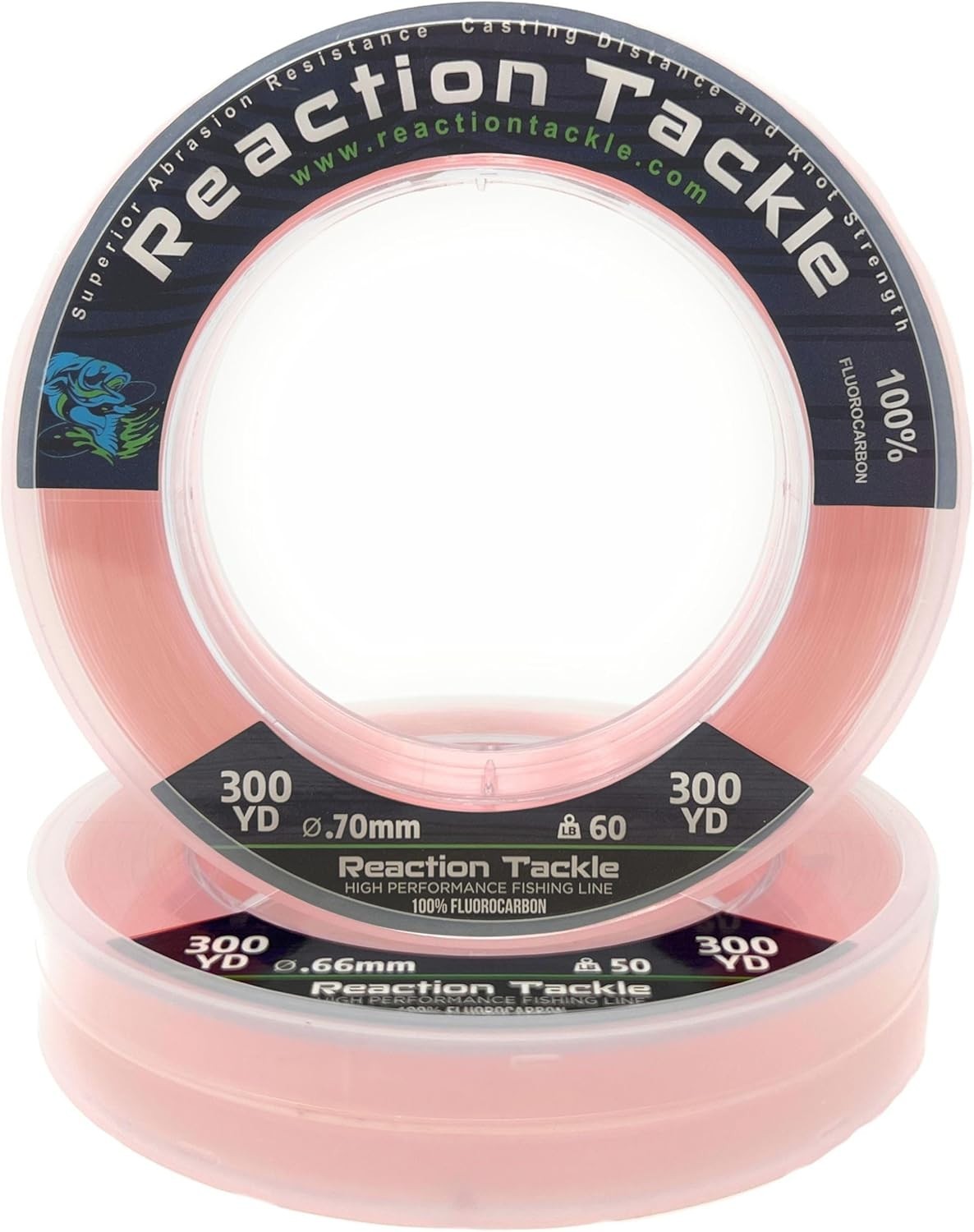100% Pure Fluorocarbon Fishing Line – 375Ft, High Strength & Virtually Invisible
