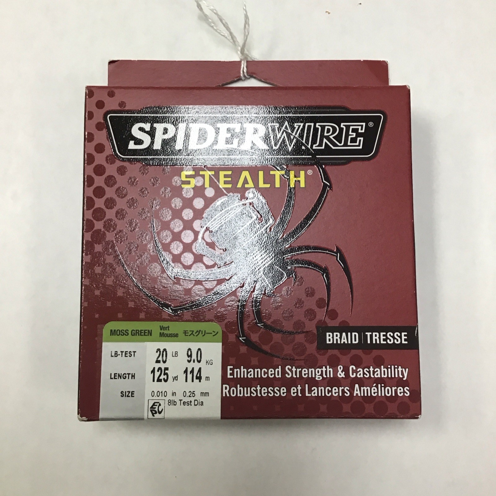 Spiderwire STEALTH fishing line 125 yards (20lbs)