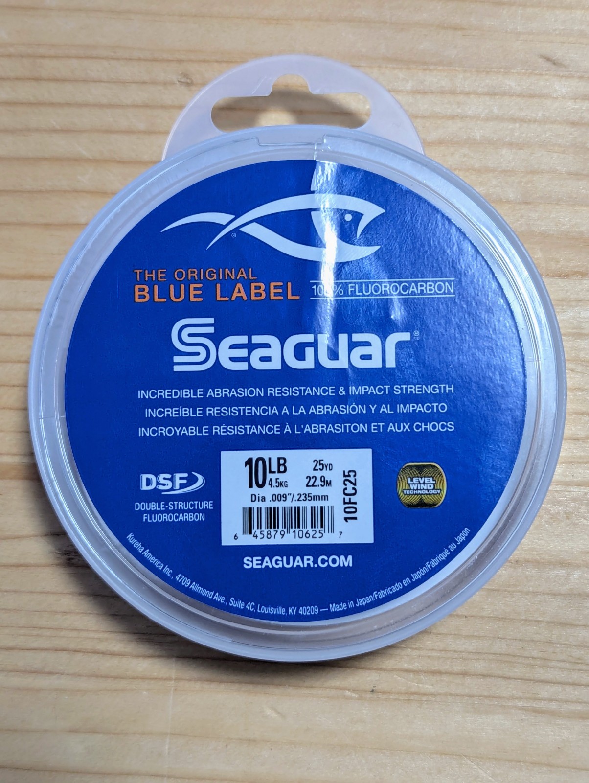 Seaguar Blue Label Fluorocarbon Leader – Clear